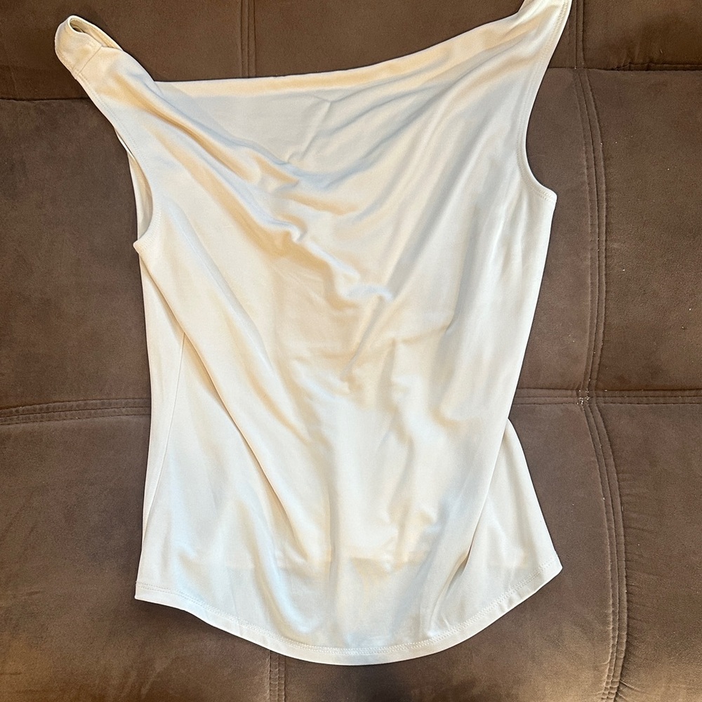 Elegant Cream Women's Top